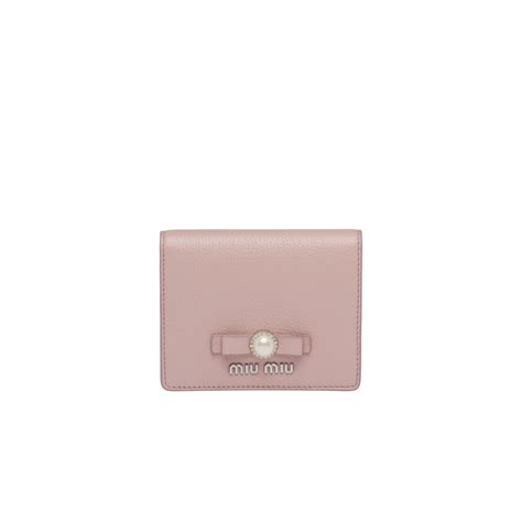 Opal Small Madras Leather Wallet 